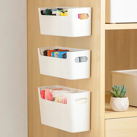 Kitchen Cabinet Storage Boxes Organizers for Dishes, Seasoning, Bottles & Drawers